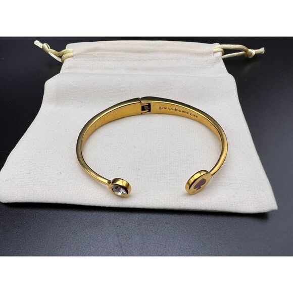 Kate Spade Spot the Spade Hinged Cuff - Picture 5 of 6